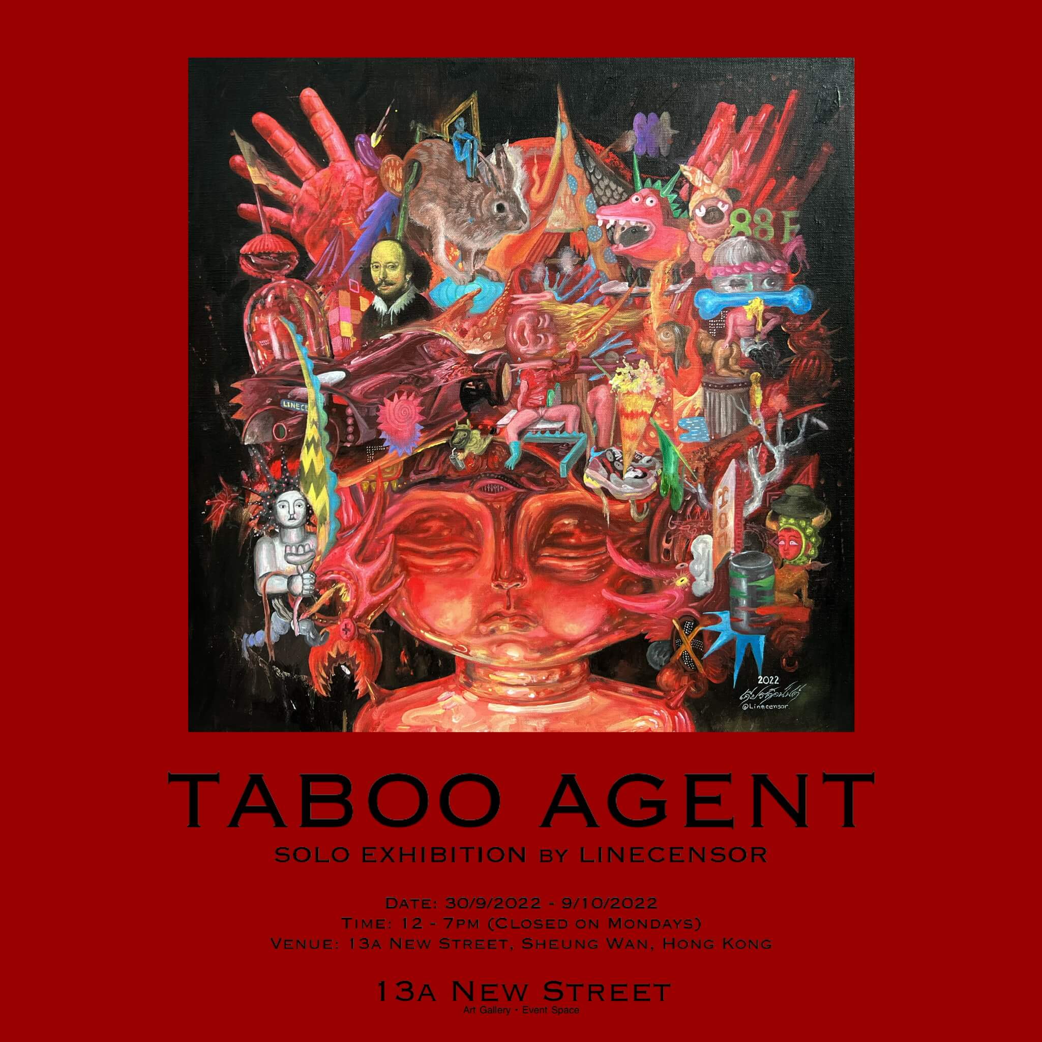 Taboo Agent By Linecensor Exhibition 1608