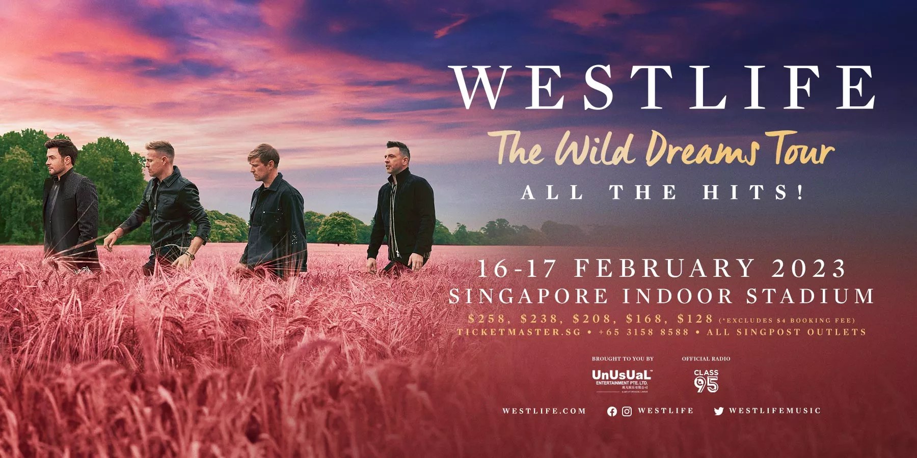 Westlife Concert 2023 The Wild Dreams Tour