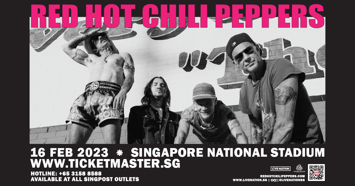 red hot chili peppers tour 2023 singapore