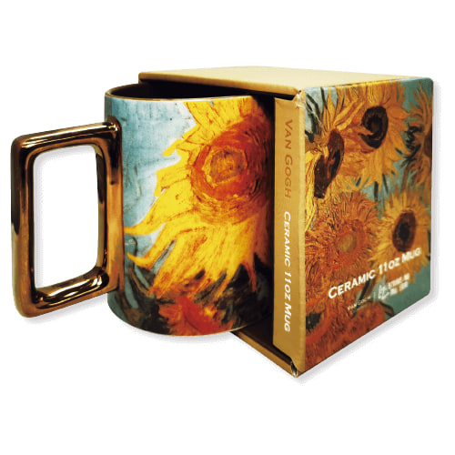 梵高精美禮品換領-《十二朵向日葵》陶瓷杯 (1)
