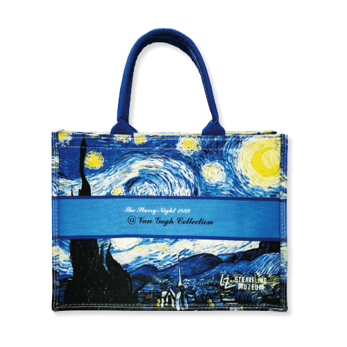 梵高精美禮品換領-《星夜》手挽袋 (1)