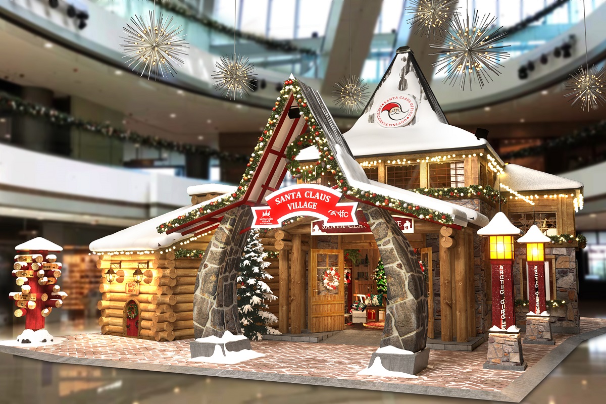 ifc mall Christmas - Santa Claus Village 「Santa Claus Village 聖誕老人村」聖誕裝置  (1)