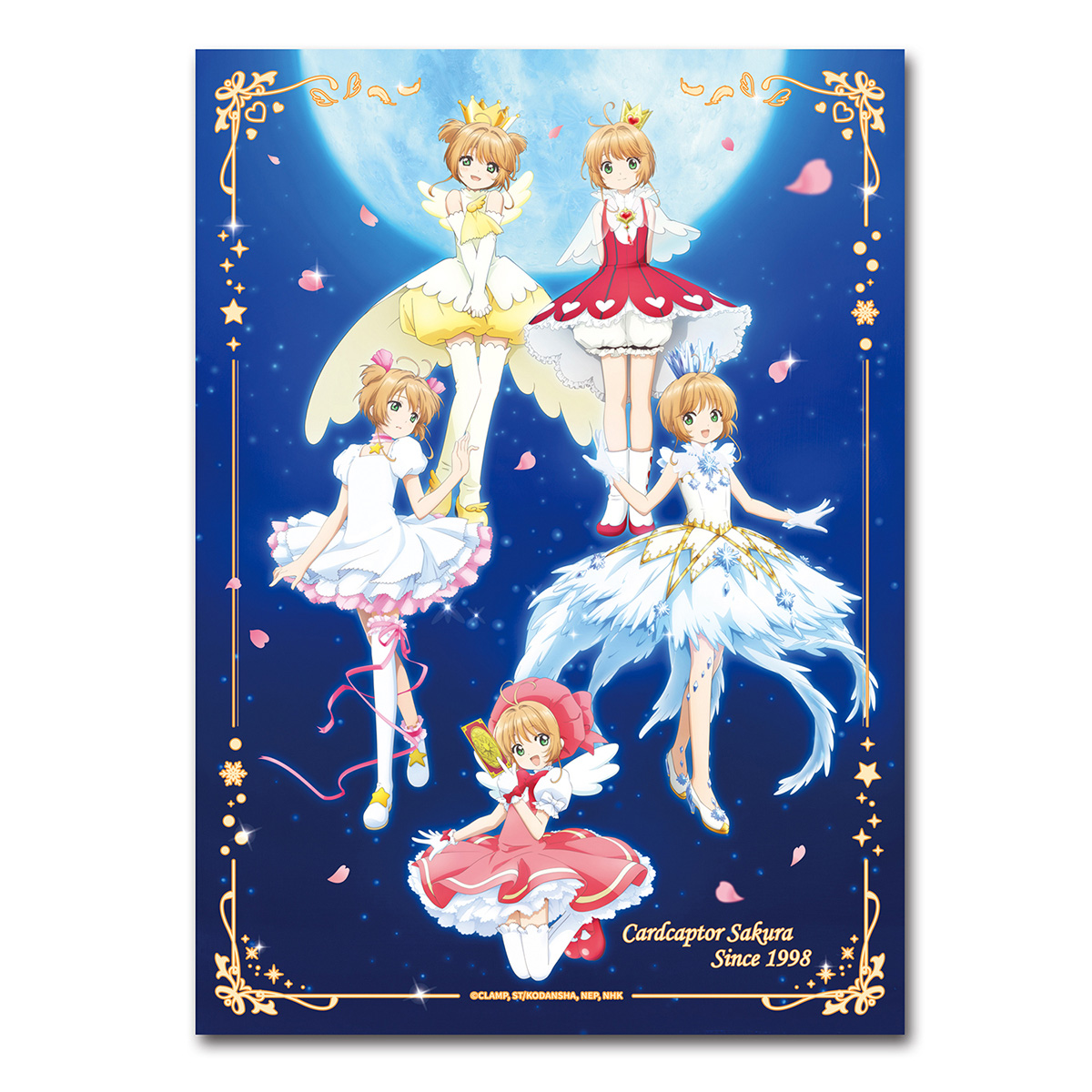 商品圖07-《庫洛魔法使》動畫播放25年-大浴巾(監修中)