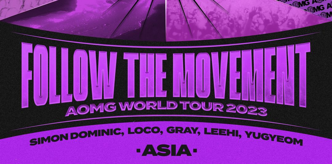 AOMG WORLD TOUR 2023 FOLLOW THE MOVEMENT Singapore Expo