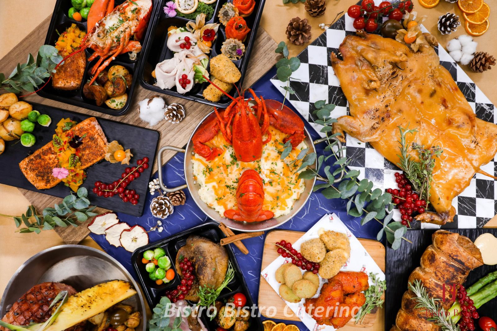 Bistro Bistro Catering・A La Carte Menu & Catering Sets | Western/Thai/Korean | Up to 20% Off + FREE Door2door Delivery|