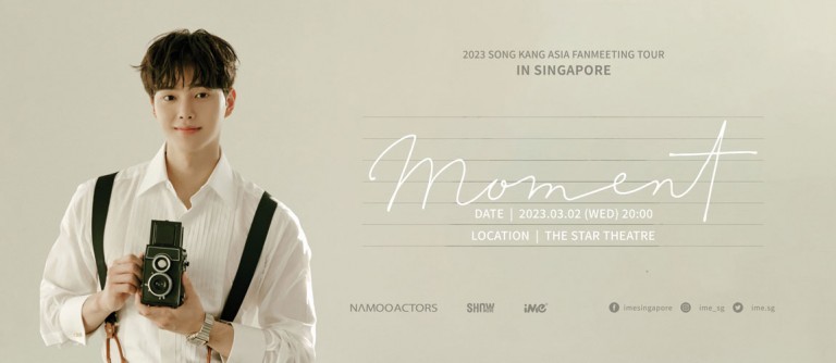 2023 SONG KANG ASIA FANMEETING TOUR “MOMENT” IN SINGAPORE