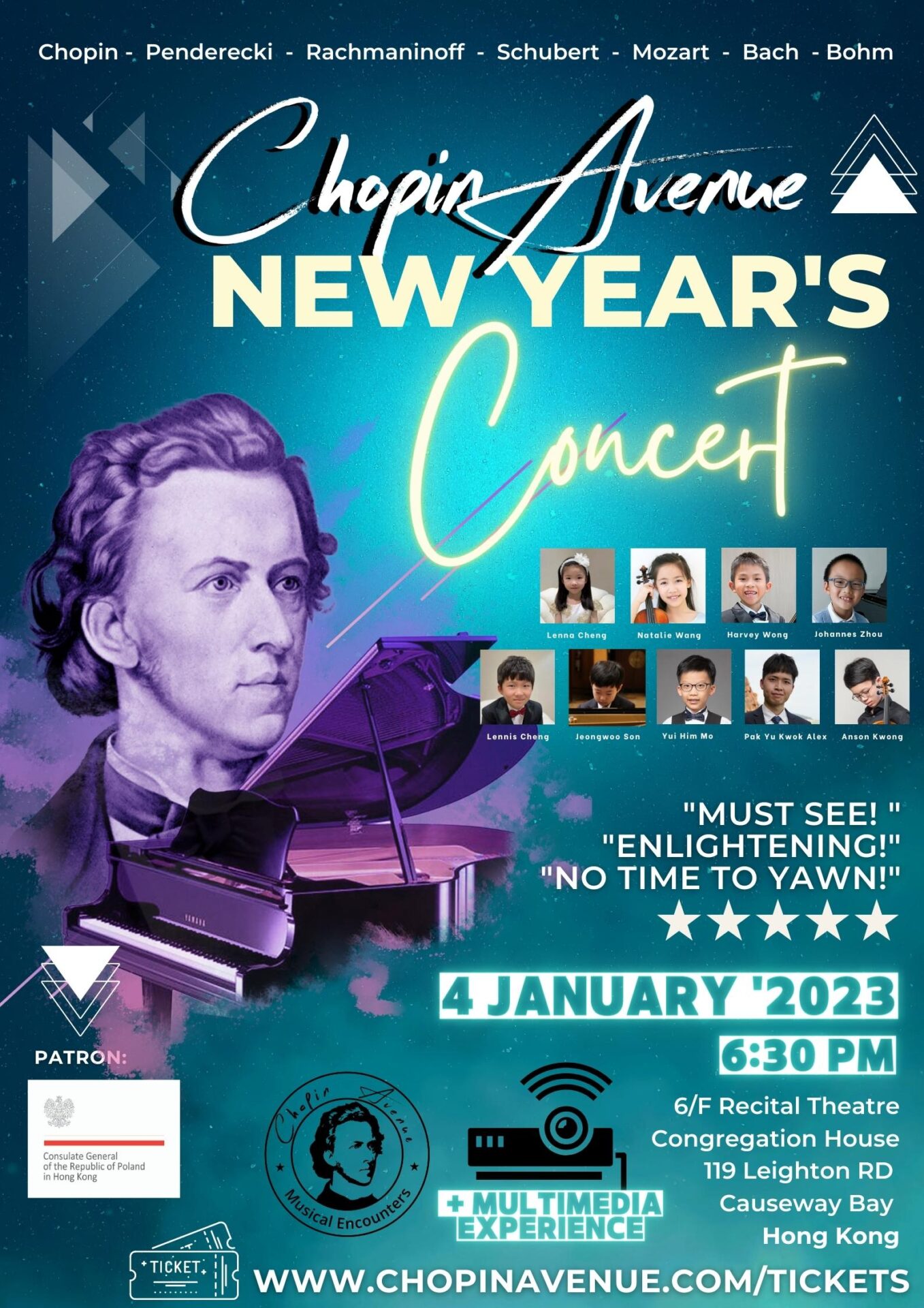 Chopin Avenue NEW YEAR'S Concert