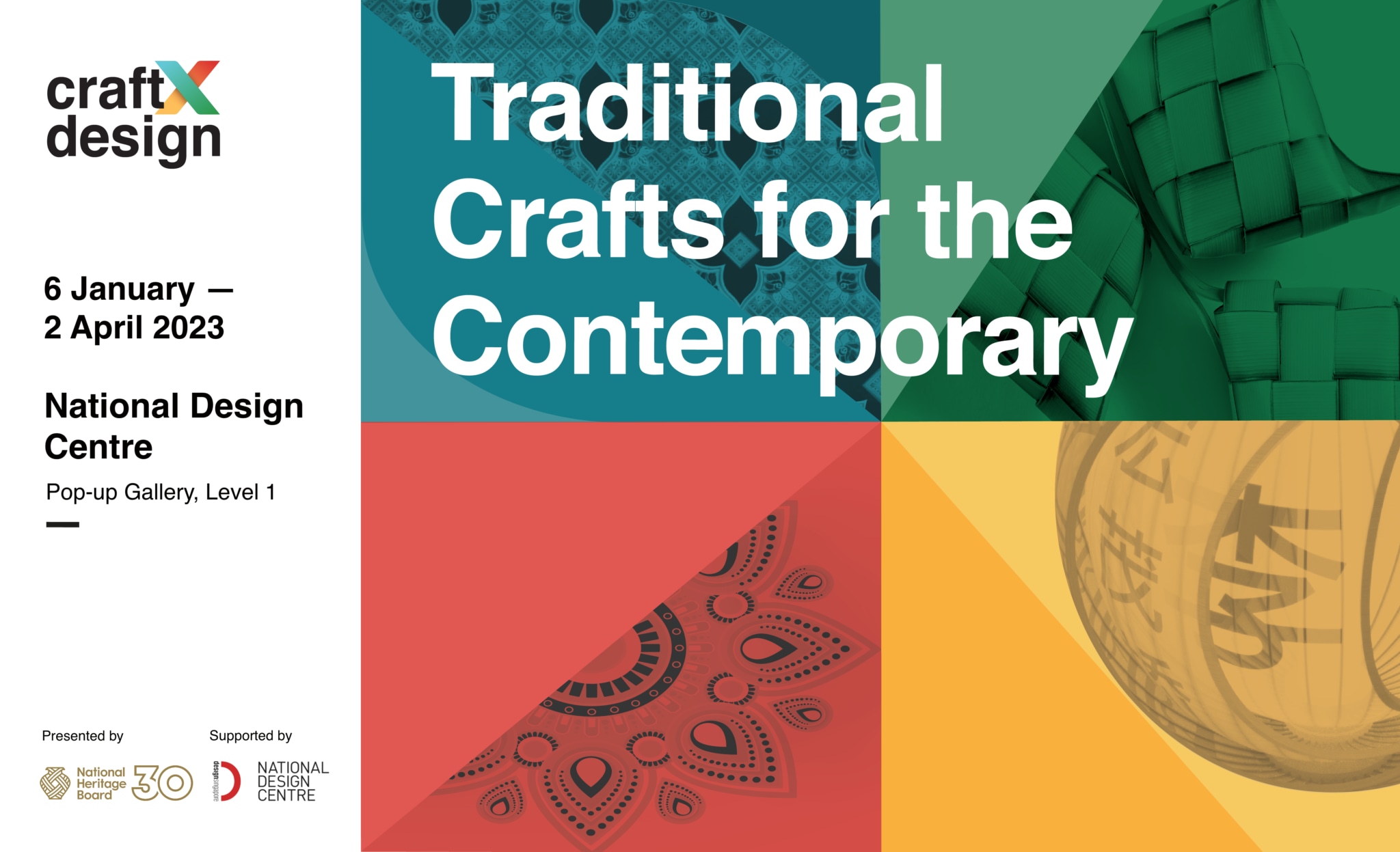 Craft X Design Exhibition Singapore Art Week 2023