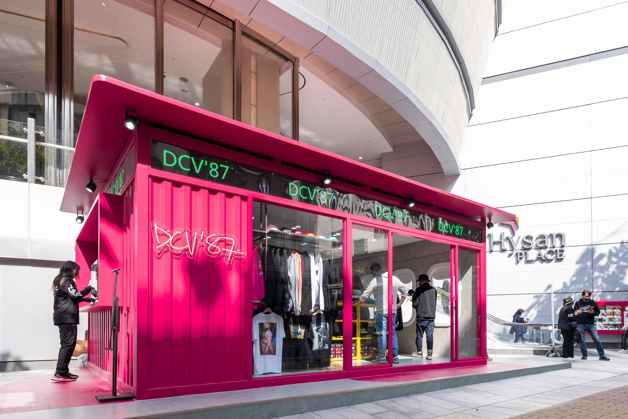 Hysan Place X DCV'87 GOING PLACES Hong Kong Pop-Up Store