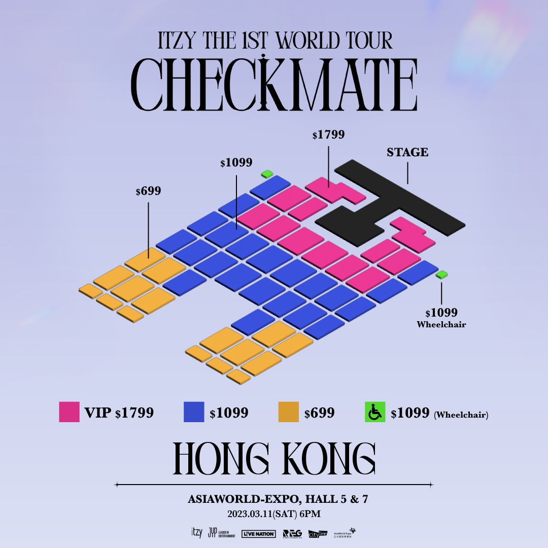 Kpop Group ITZY Reveals 1st World Tour Details - Live Nation