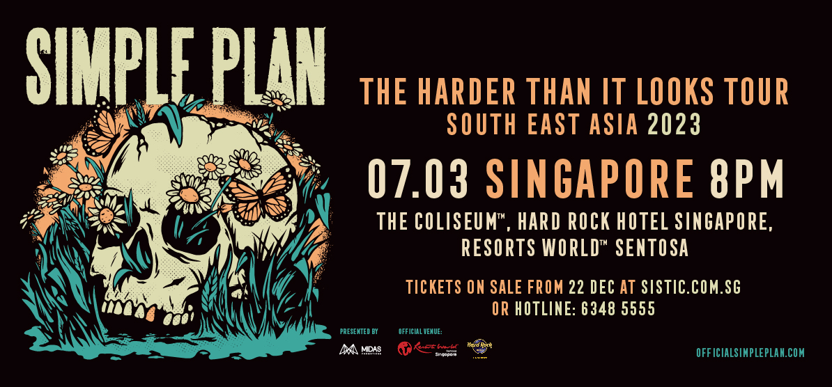 simple plan singapore tour