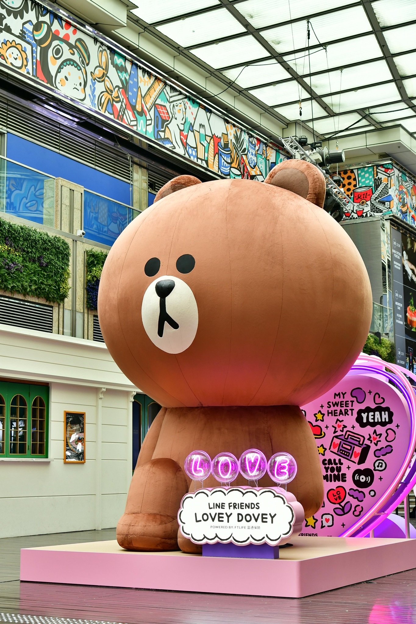 LINE FRIENDS LOVEY DOVEY｜甜蜜放閃活動｜K11 Art Mall