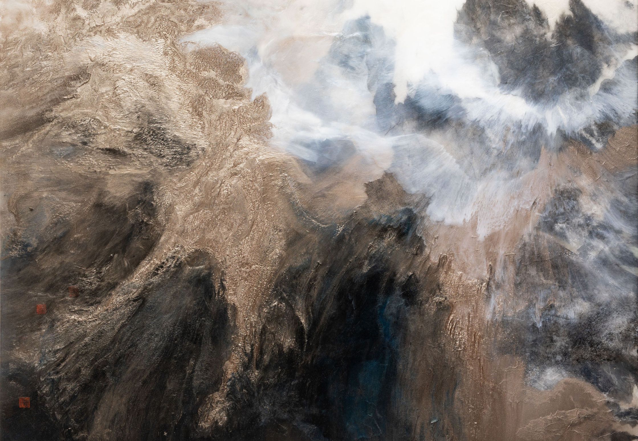 Ink Alchemy-Kelly Wang, Cloud Dragon 2