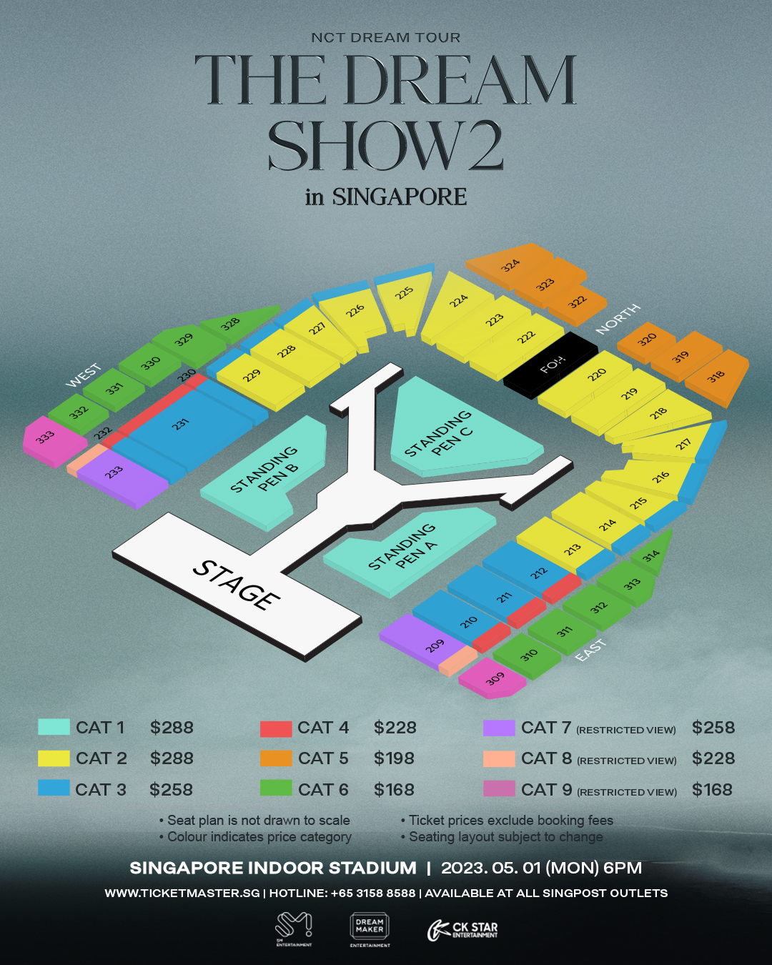 NCT DREAM TOUR 'THE DREAM SHOW2 In A DREAM' in Singapore