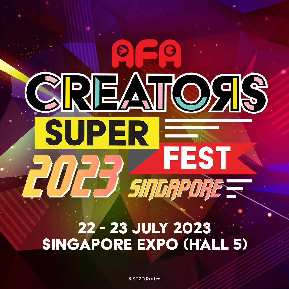 AFA Creators Super Fest 2023 Singapore Expo