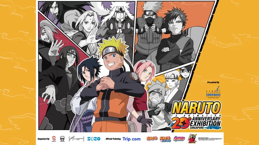 Naruto - Pôster do 20º aniversário