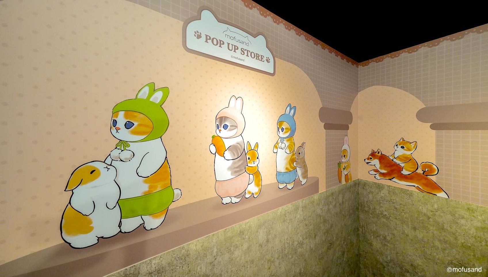 圖1-4軟萌喵互動區