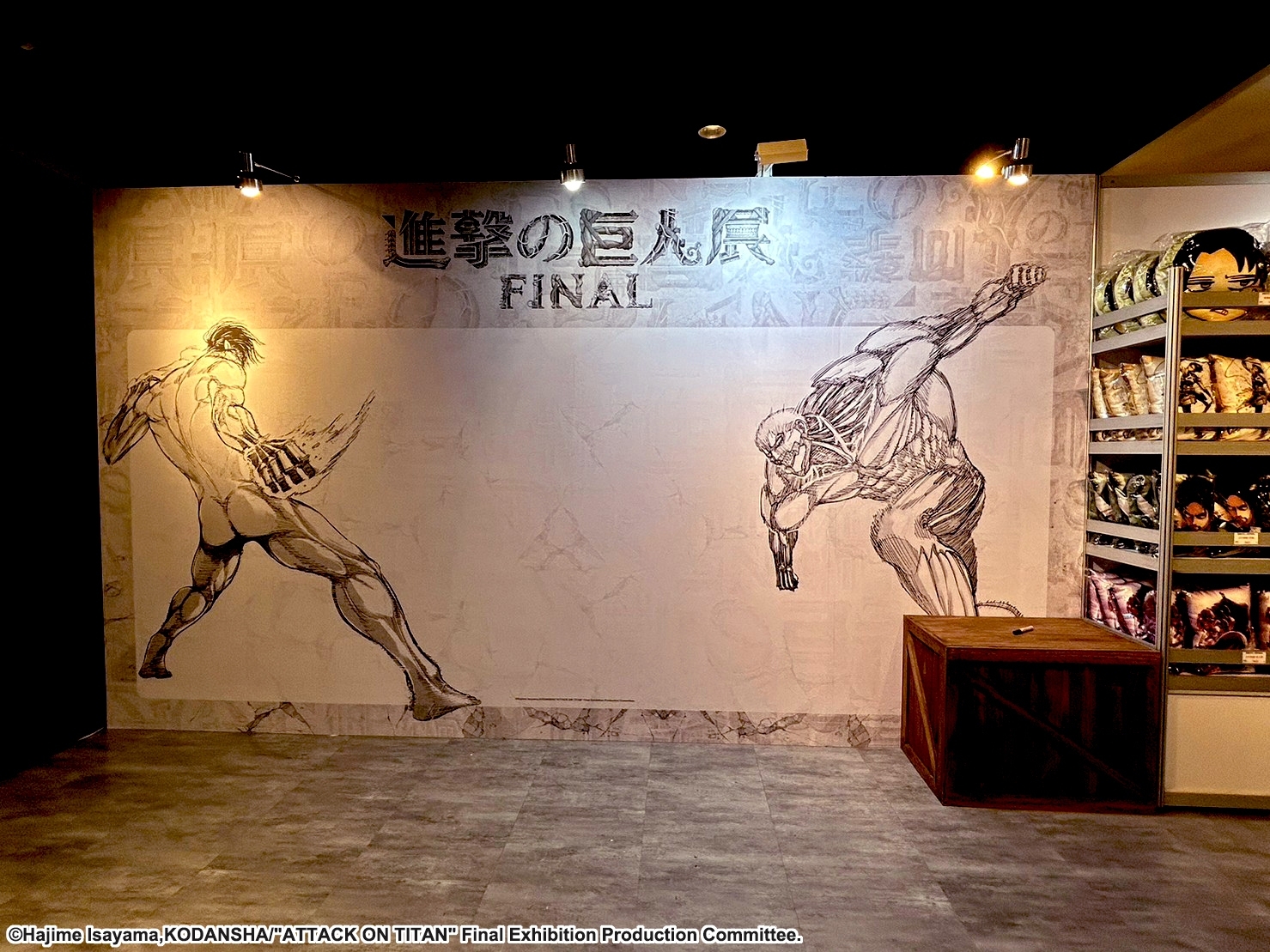 進擊的巨人展FINAL快閃店02