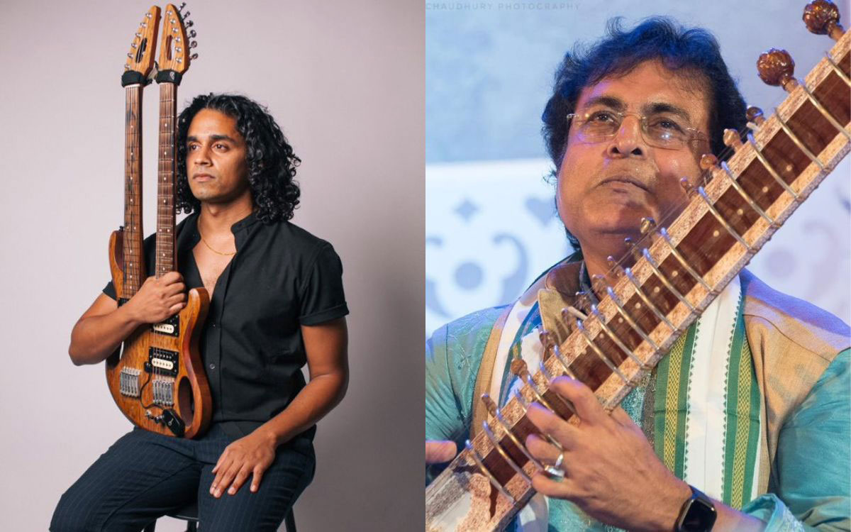 Meet the East and West An eXchAnge between sitar & guitar