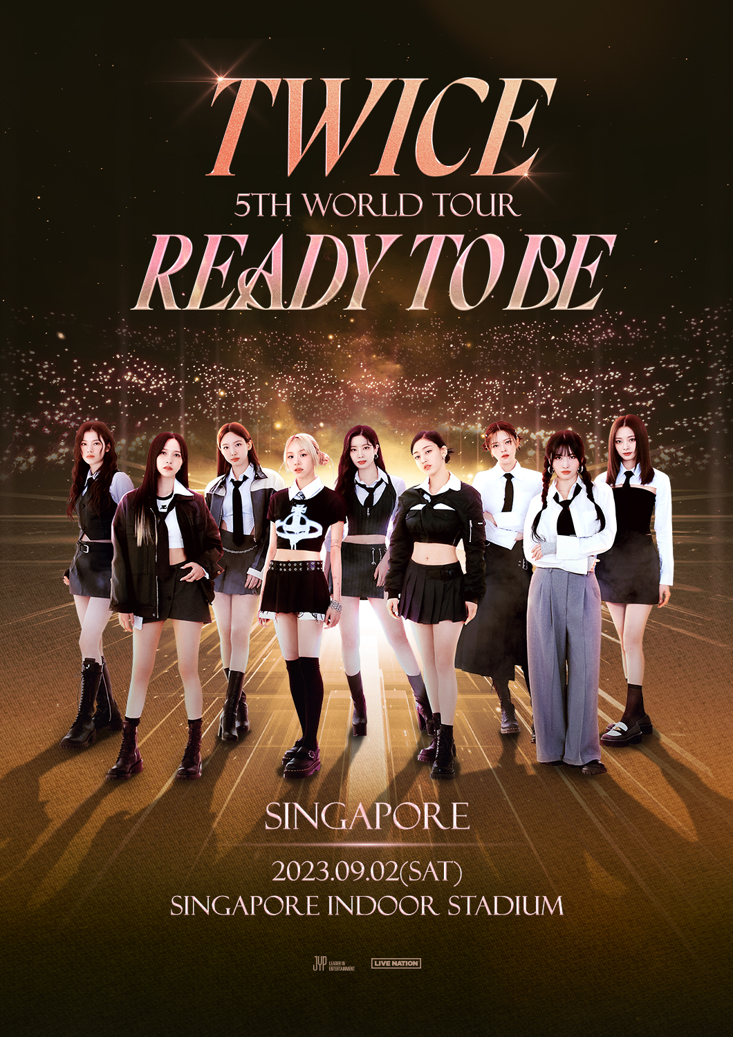 TWICE 5TH WORLD TOUR 'READY TO BE Singapore Indoor Stadium