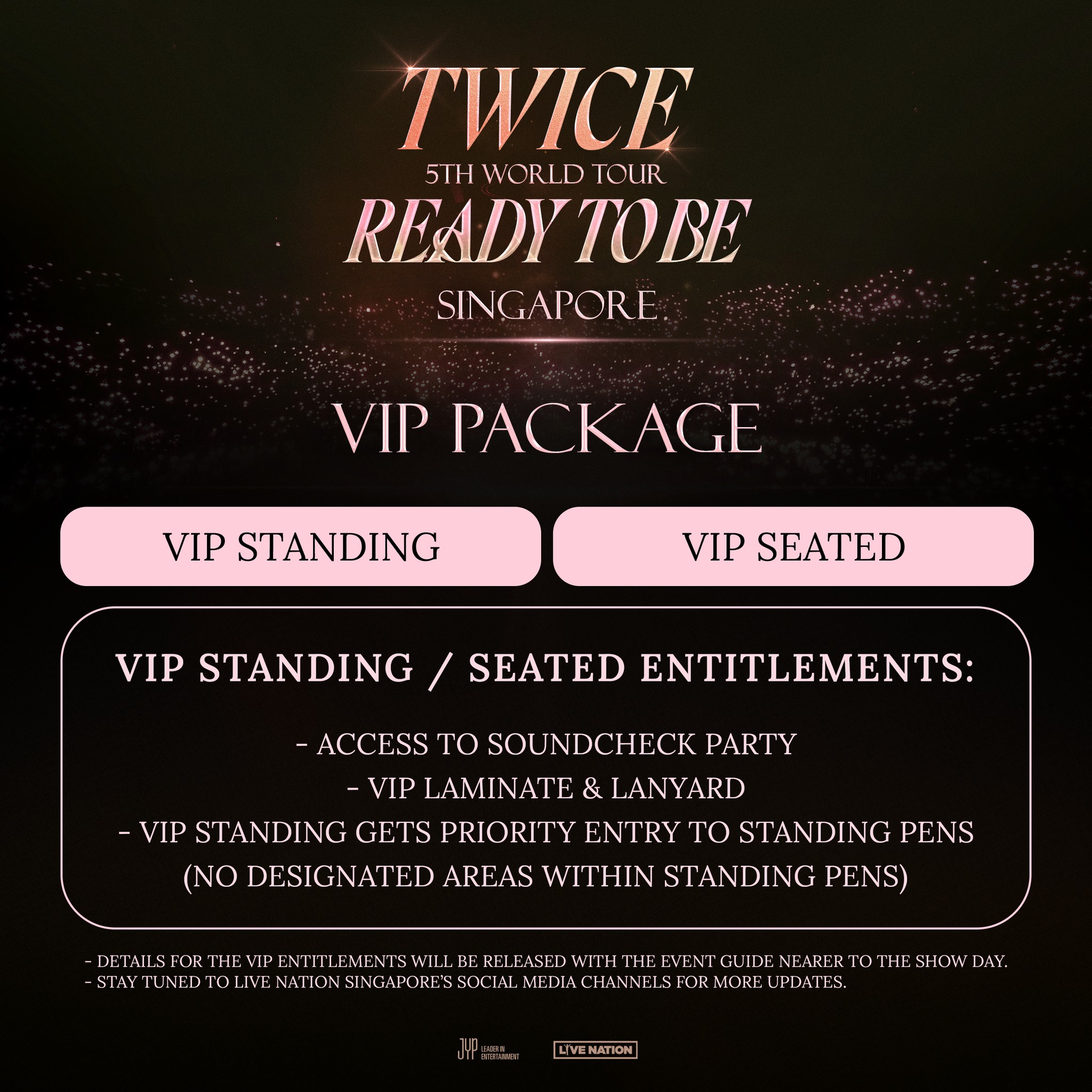 twice 5th world tour vip package