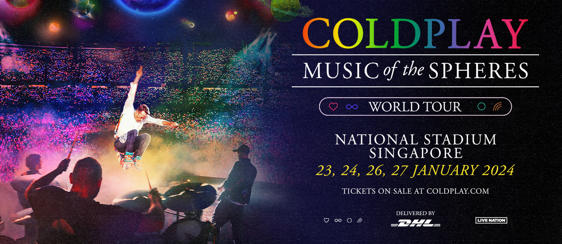 Coldplay：Music Of The Spheres 世界巡回演唱会新加坡站 | 新加坡国家体育场