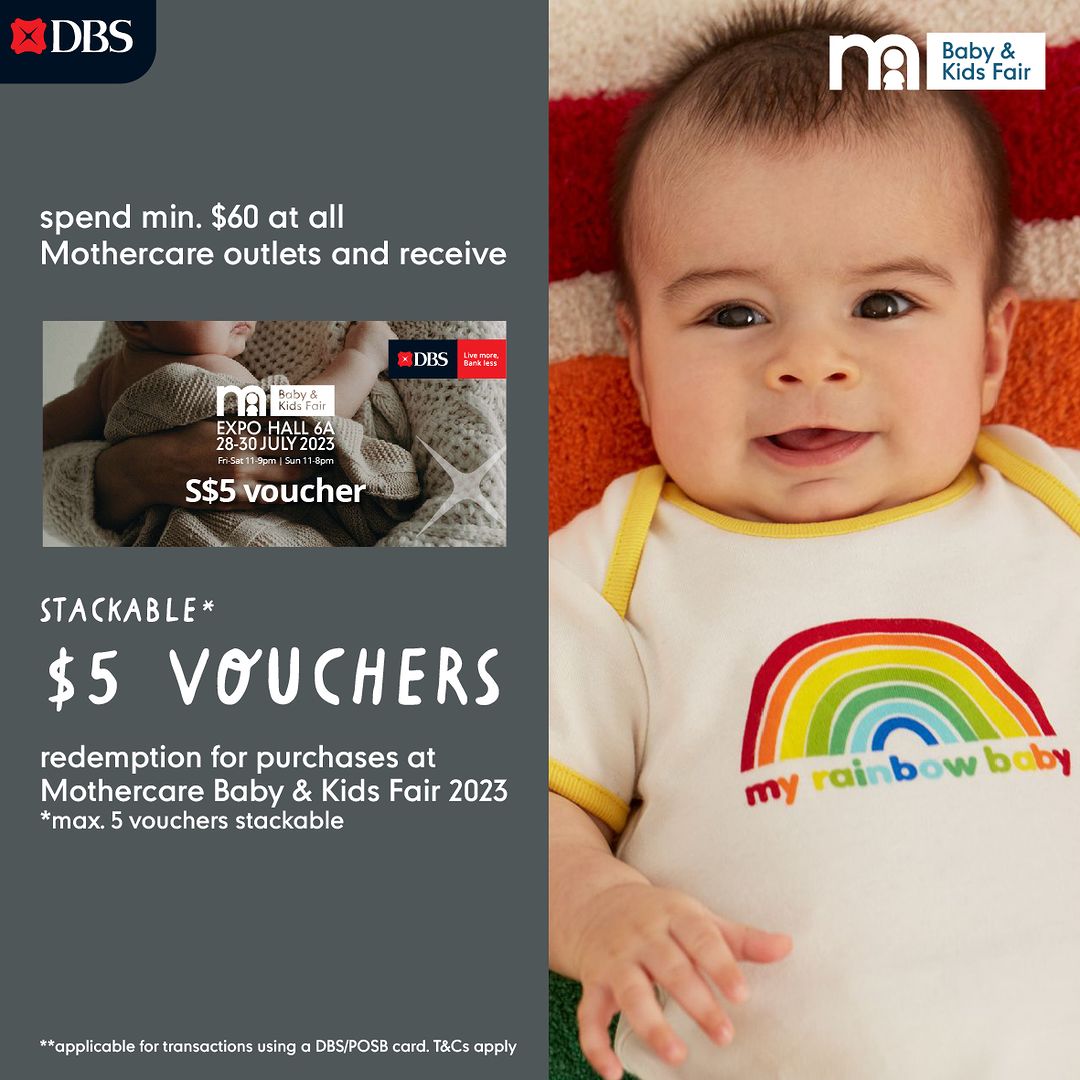 Mothercare Baby & Kids Fair 2023 Singapore Expo