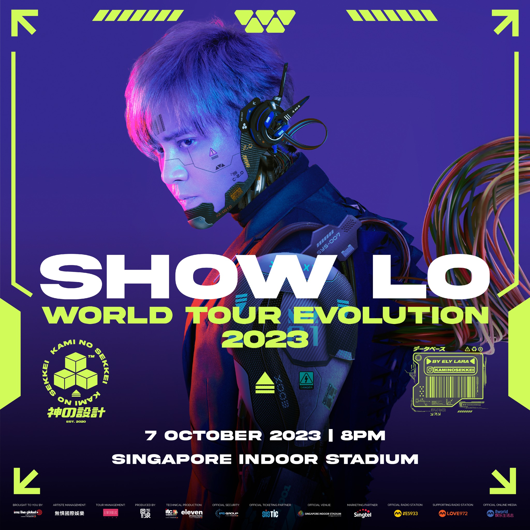 Show Lo World Tour Evolution 2023 in Singapore Concert