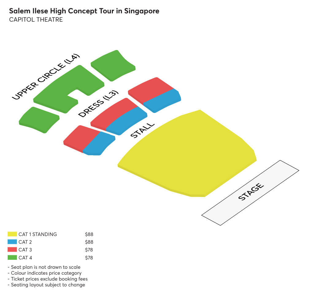 Salem Ilese High Concept Tour in Singapore 2023 Concert