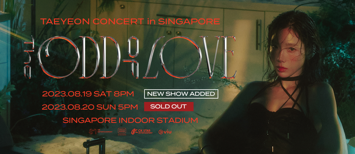 TAEYEON CONCERT TOUR 2023 The ODD Of LOVE in Singapore