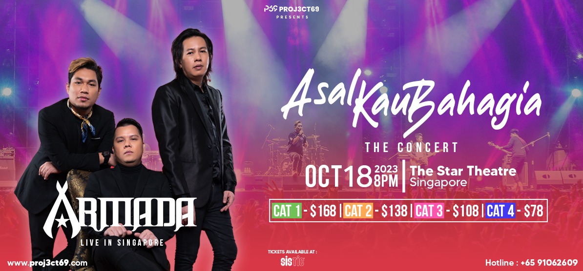 Armada Band Live in Singapore Asal Kau Bahagia Concert