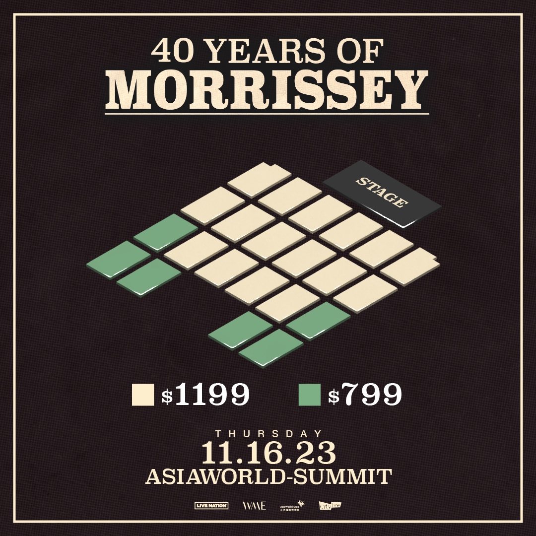 morrissey tour 2023 hong kong