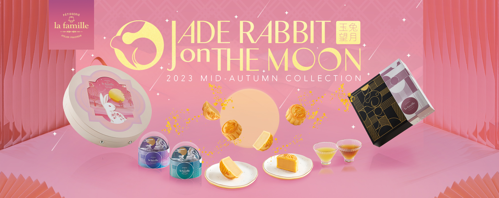 Delux Tea Rabbit Moon Cake Gift Set