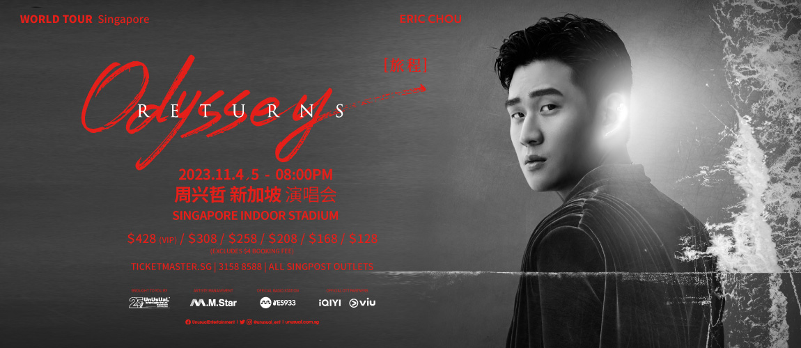Eric Chou [OdysseyJourney RETURNS] Tour Encore in Singapore 2023