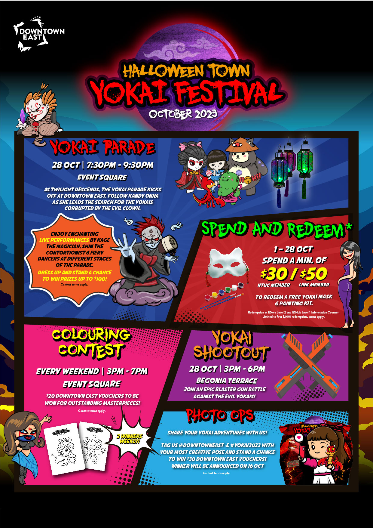 Yokai Halloween 2023 | Downtown East | Halloween 2023