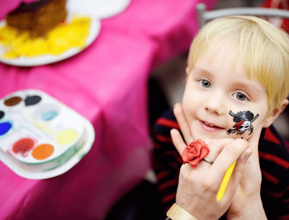 利東街中庭將會提供面部及身部彩繪服務