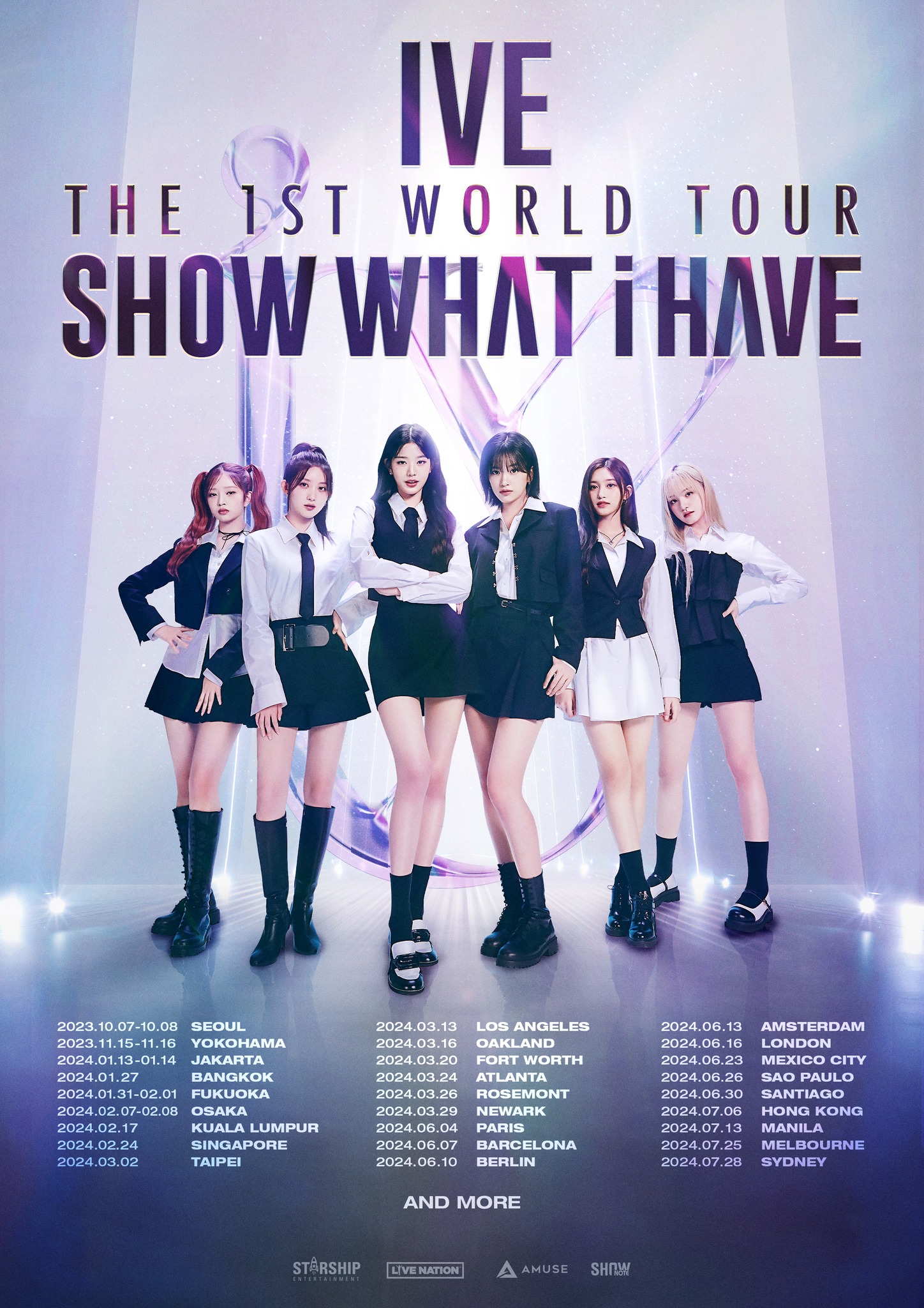 IVE Concert 2024｜IVE THE 1ST WORLD TOUR＜SHOW WHAT I HAVE＞