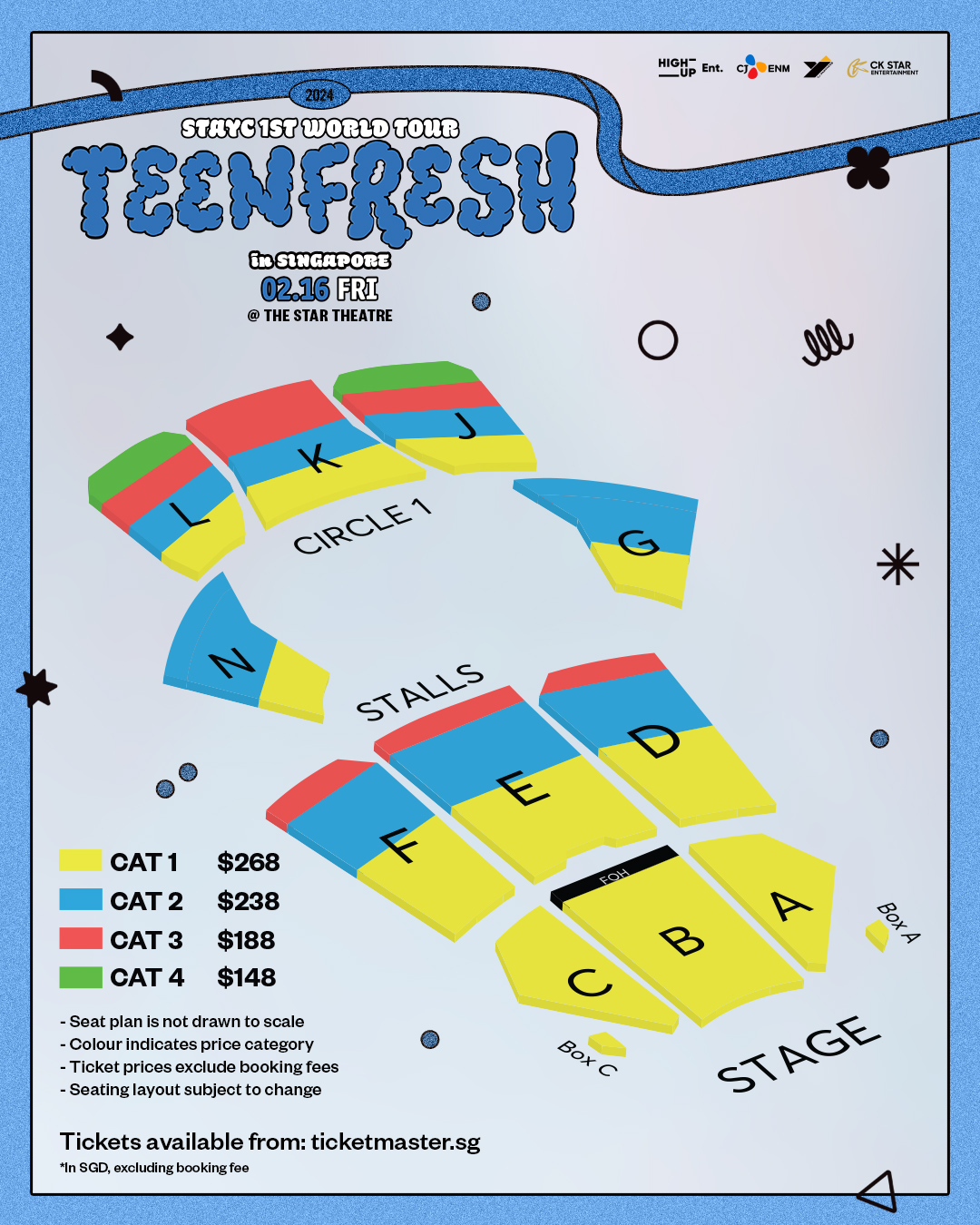 STAYC WORLD TOUR [TEENFRESH] in Singapore 2024 Concert