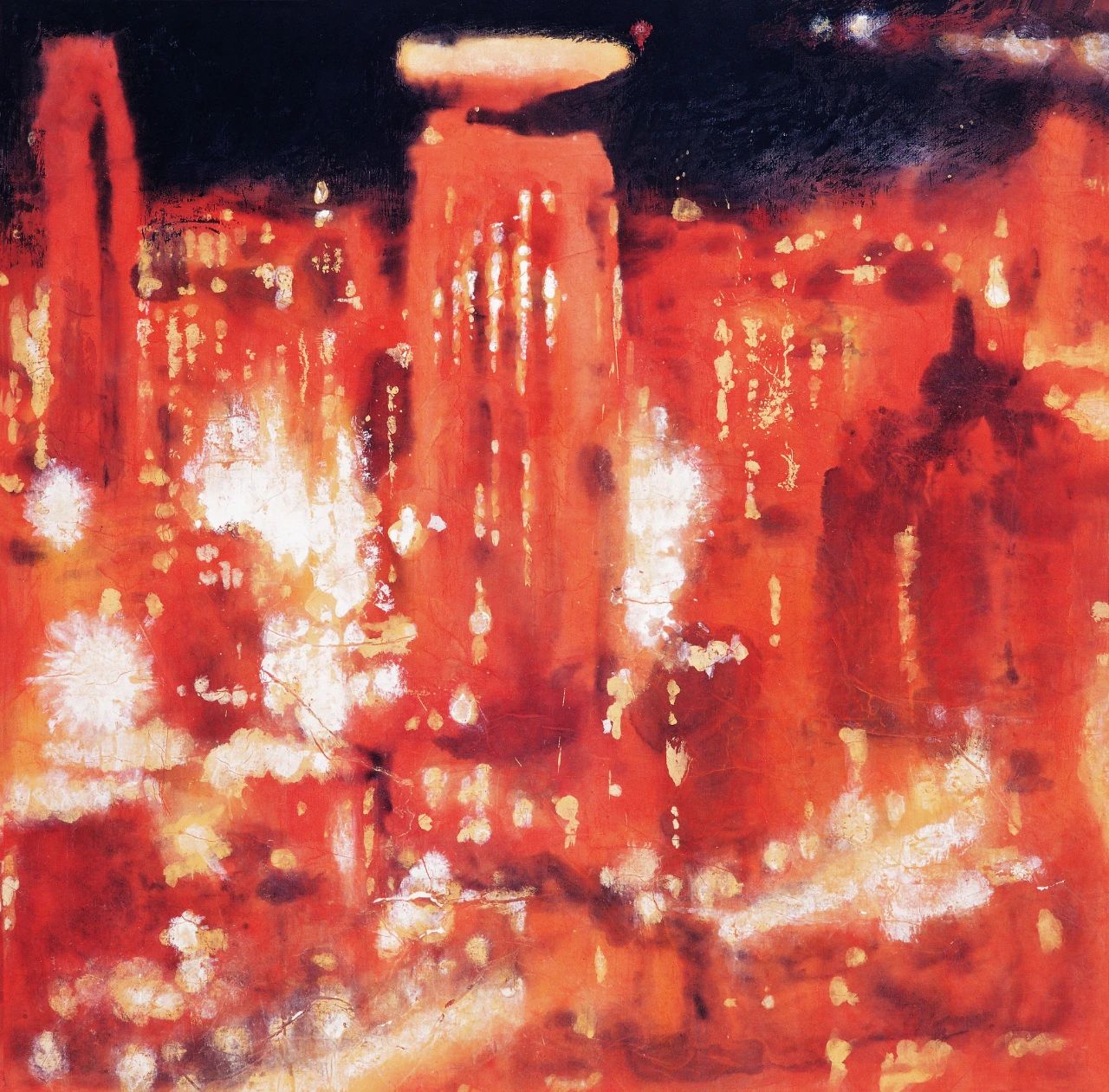 董小明《辉煌》中国画 1995年