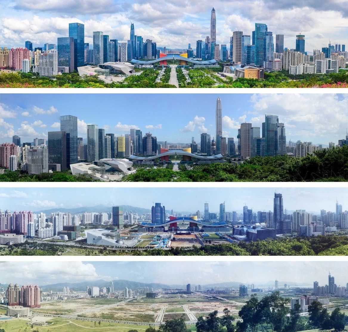 陈宗浩《福田中心区》1998-2004-2018-2020年