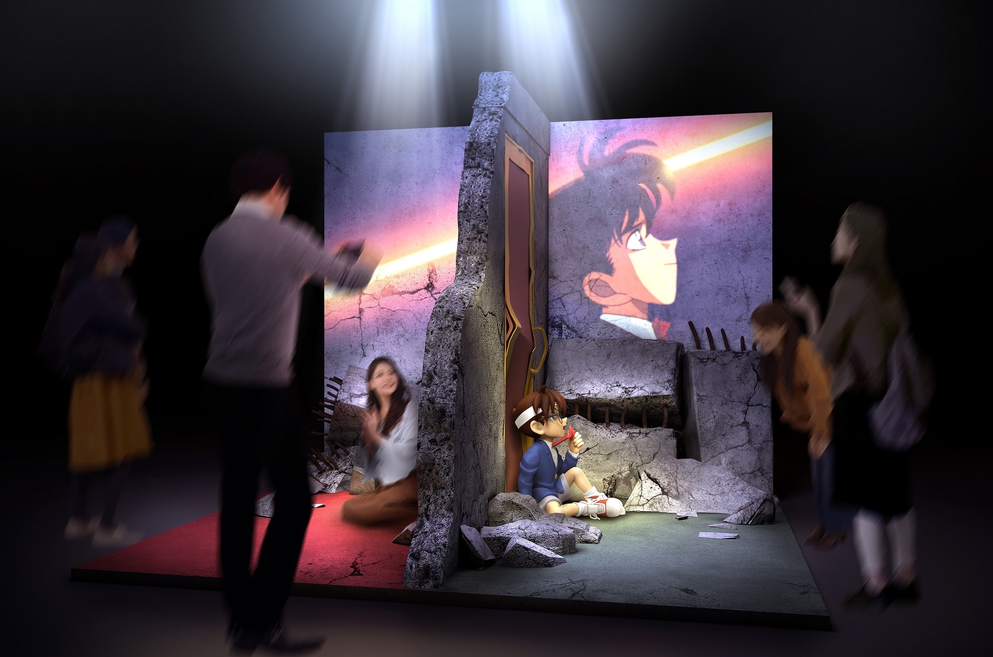 柯南高雄展覽2023｜DETECTIVE CONAN THE MOVIE展 〜銀幕回顧錄〜展區示意圖02