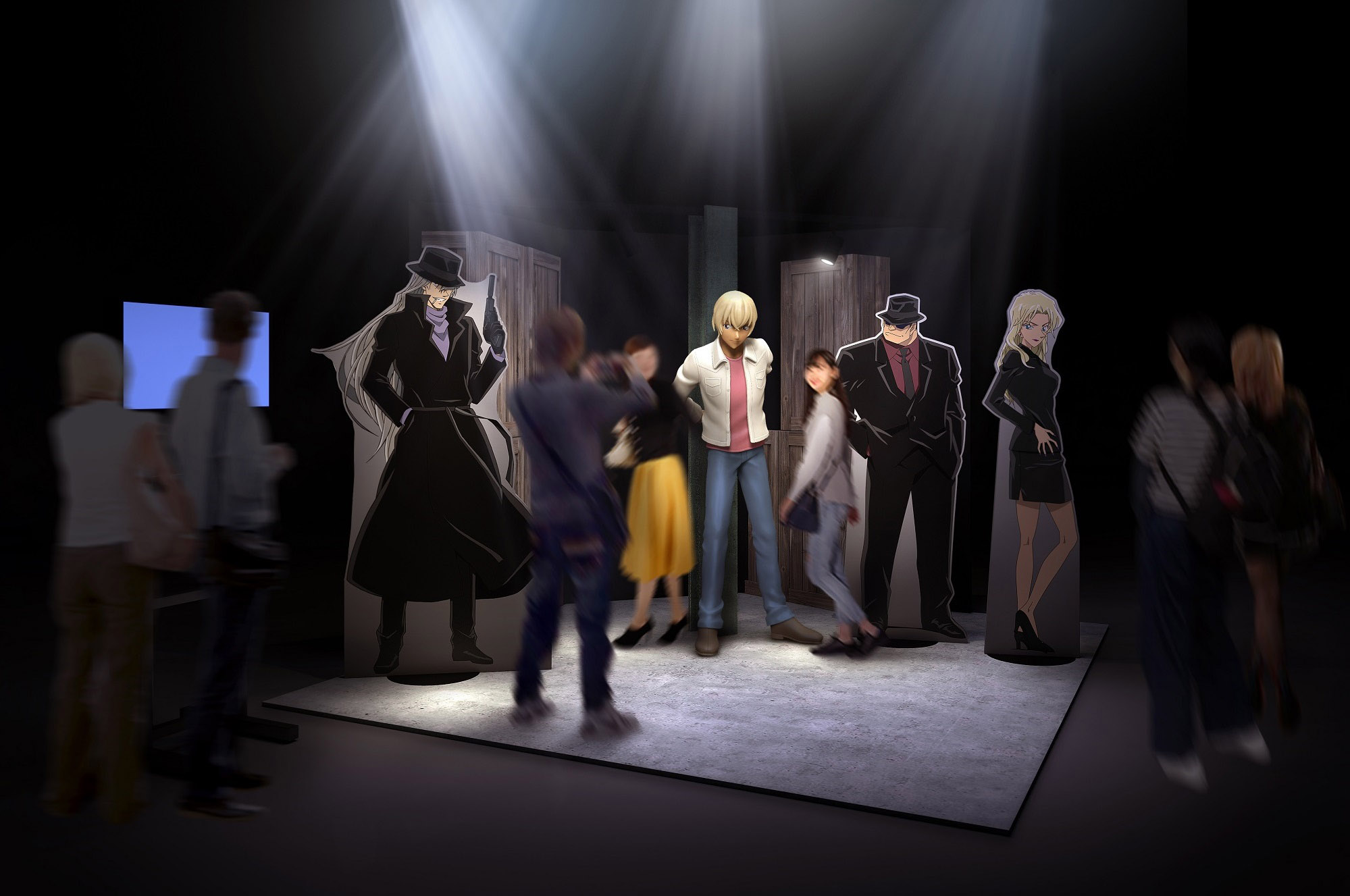 柯南高雄展覽2023｜DETECTIVE CONAN THE MOVIE展 〜銀幕回顧錄〜展區示意圖展區示意圖03