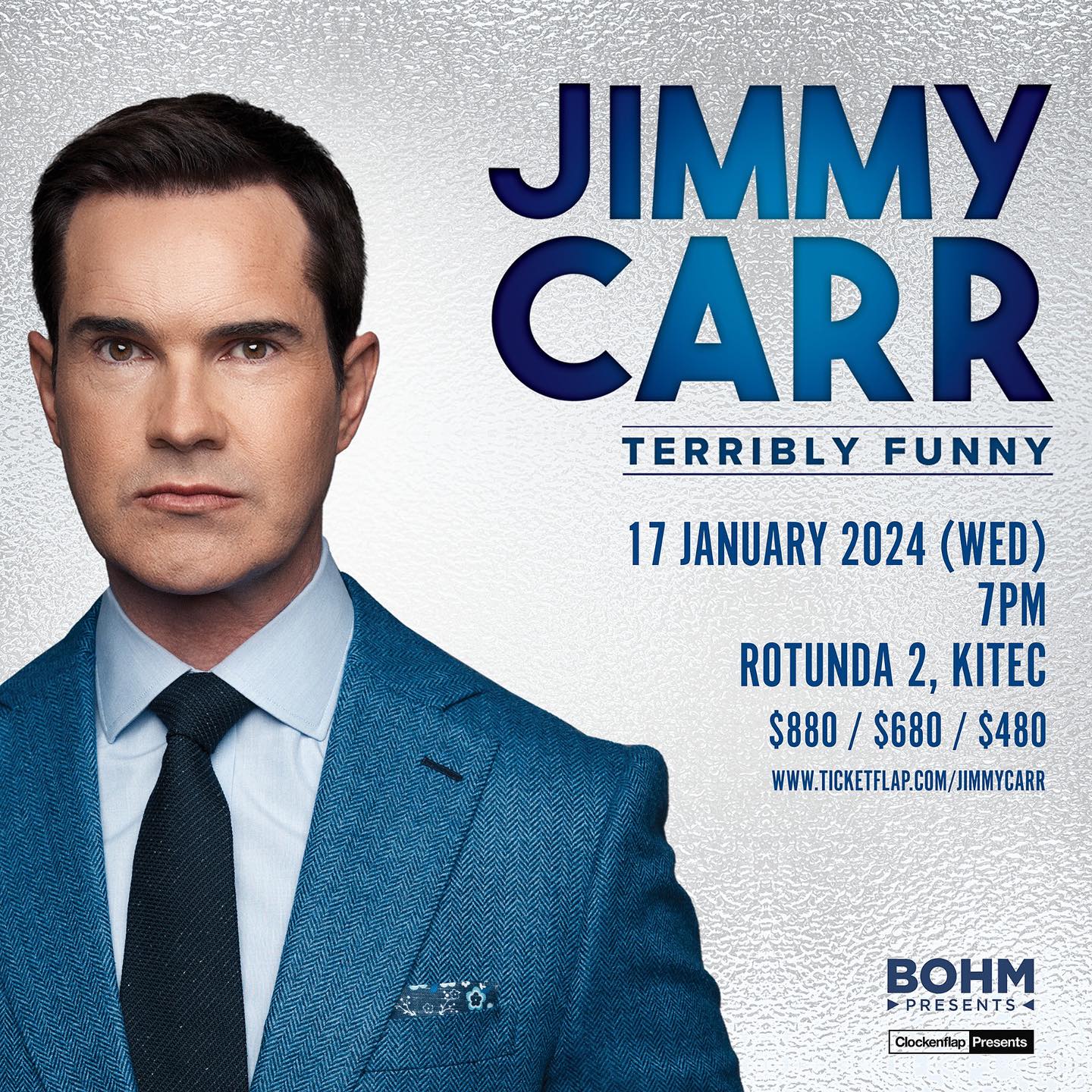 Jimmy Carr Terribly Funny in Hong Kong 2024 Comedy Show