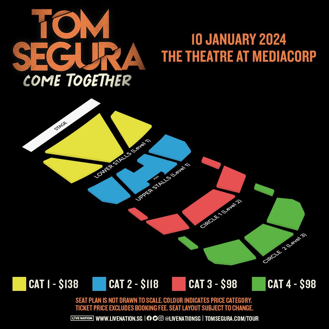 Tom Segura Come Together Comedy The Theatre at Mediacorp