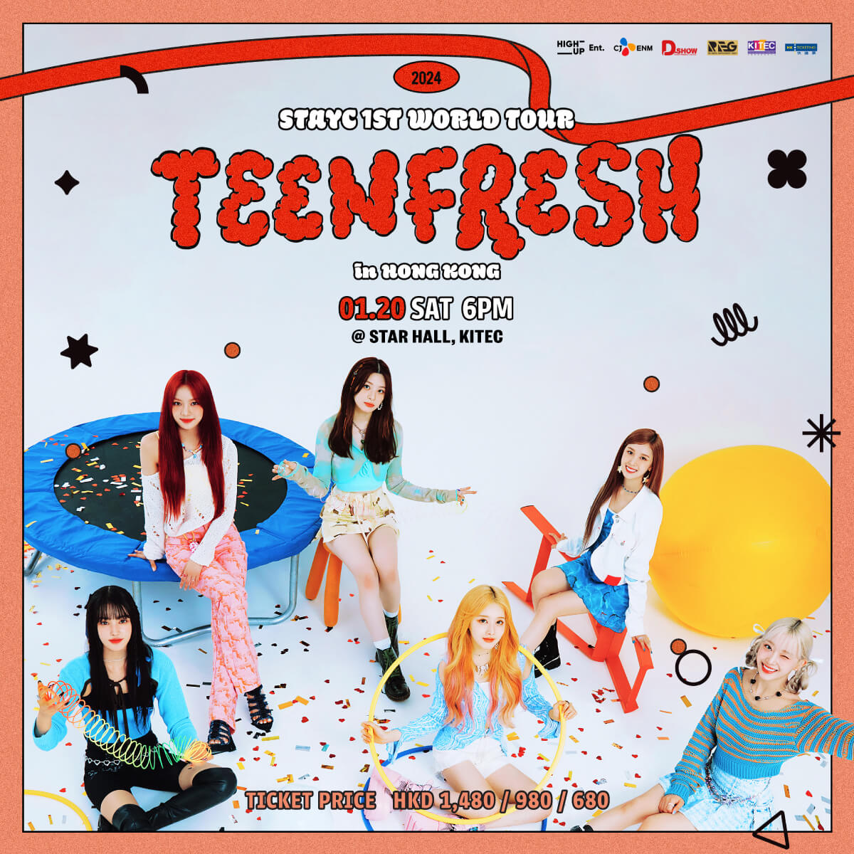 STAYC 1ST WORLD TOUR TEENFRESH in Hong Kong Concert