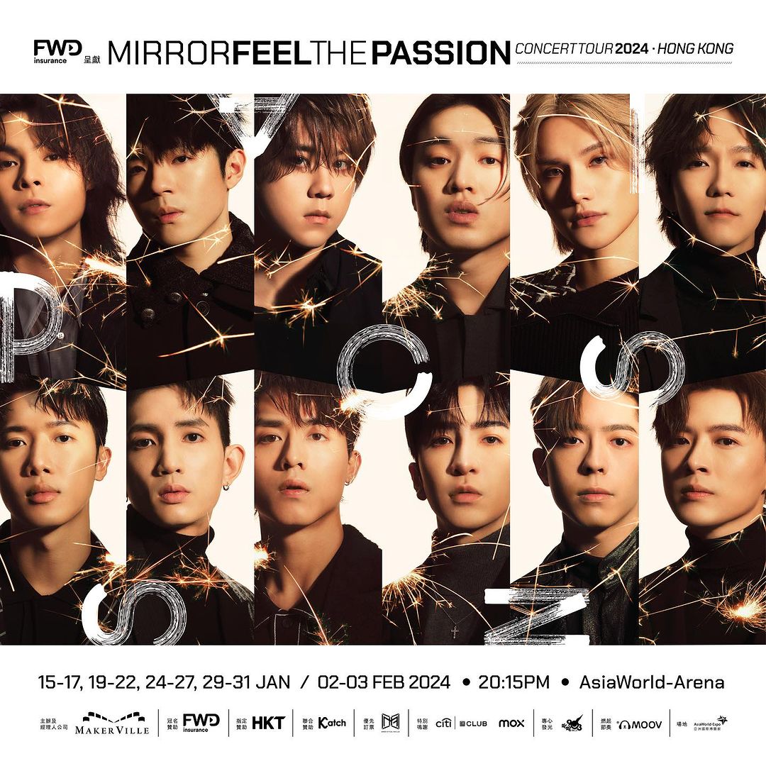 MIRROR FEEL THE PASSION CONCERT TOUR 2024 · HONG KONG