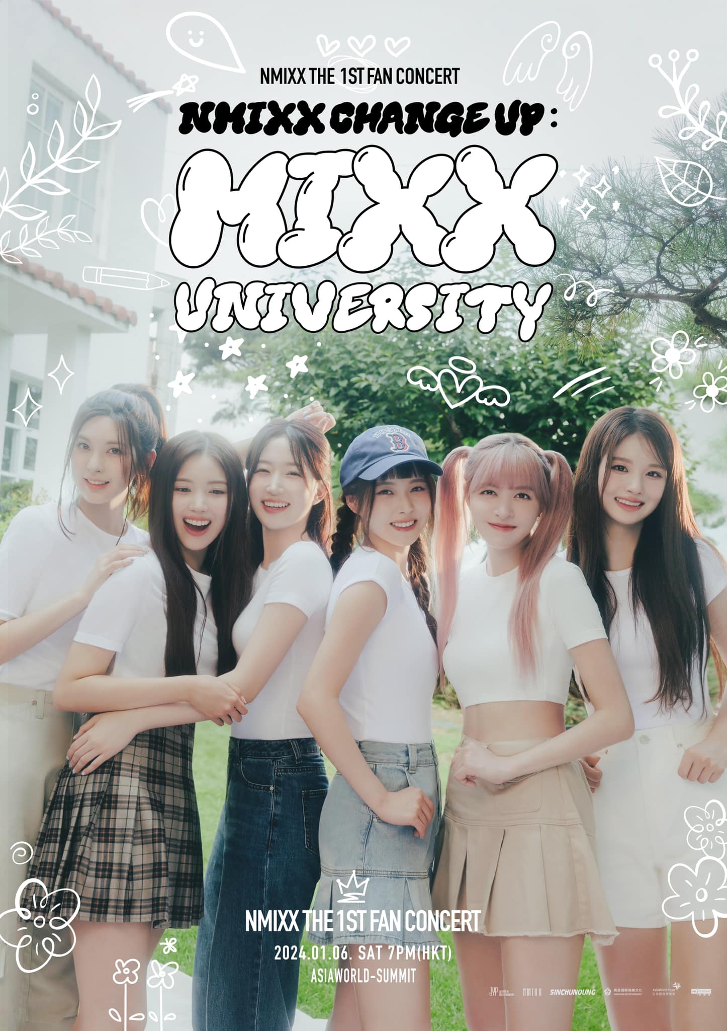 NMIXX THE 1ST FAN CONCERT:NMIXX CHANGE UP:MIXX UNIVERSITY in HONGKONG