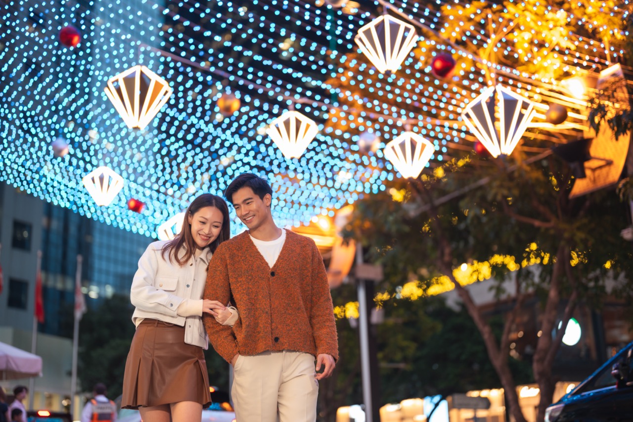 銅鑼灣區燈飾巡禮