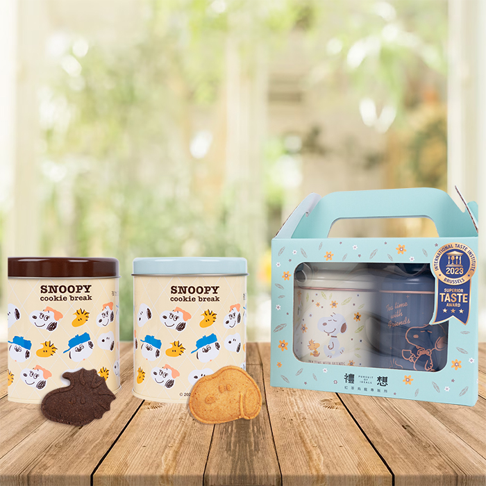 《史努比 x 頂尖藝術大師期間限定快閃店》推出餅乾禮盒