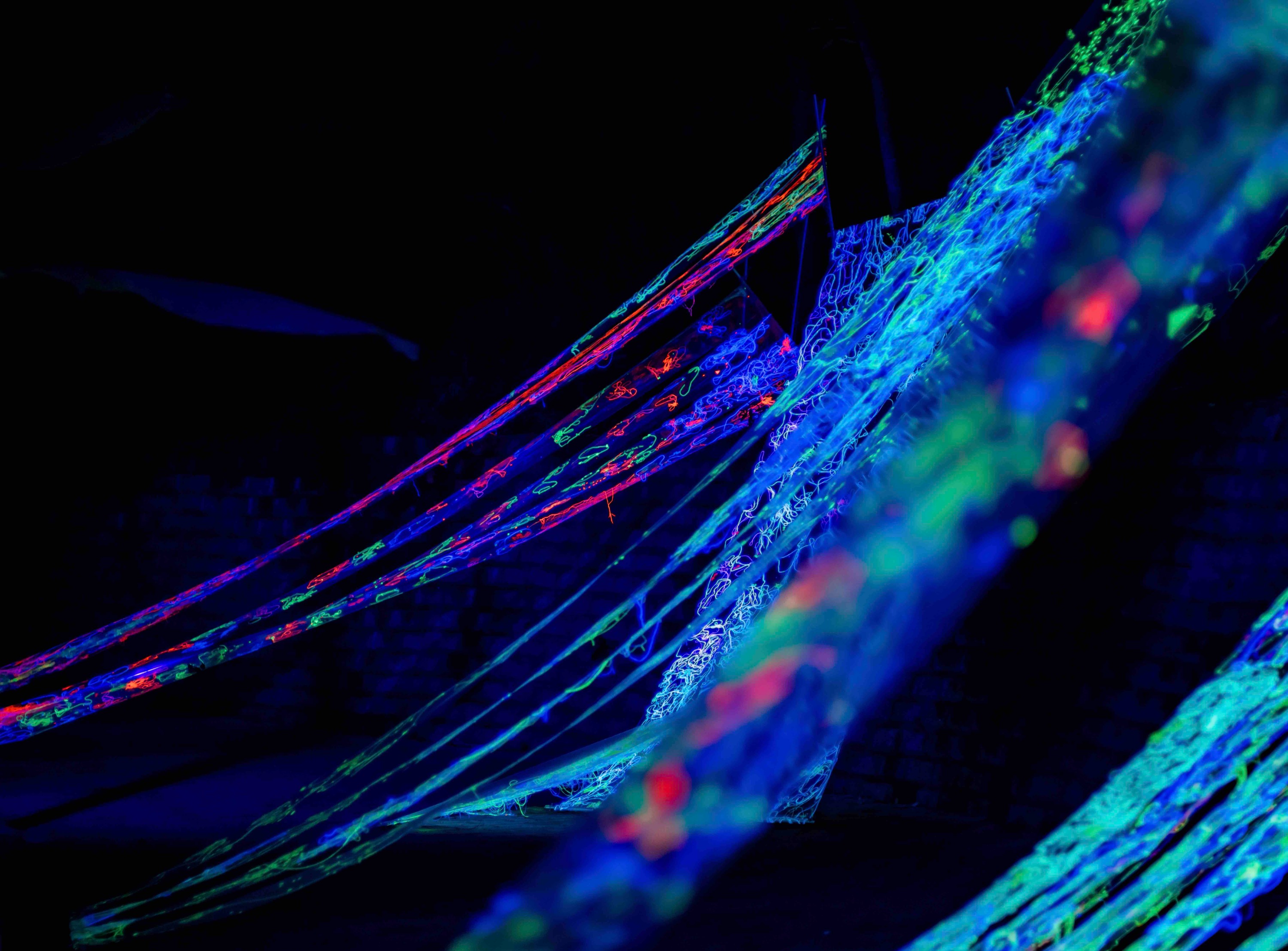 2024 龍崎光節:空山祭—龍火餘燼作品:《龍火瀑布》